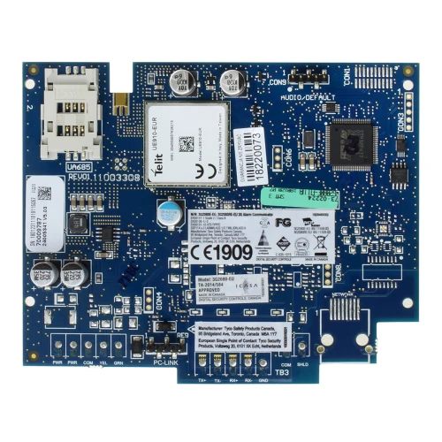 Система сигналізації DSC GTX2 6x Датчик, Панель LCD, Мобільний додаток