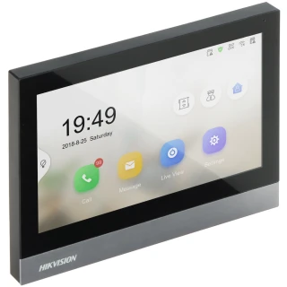 Монітор для відеодомофона Hikvision DS-KH8380-WTE1, сенсорний екран, LCD, WiFi, PoE, слот для SD