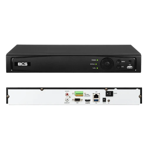 BCS-V-NVR0401A-4KE 4-канальний 8Mpx IP-реєстратор BCS View