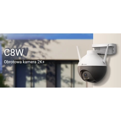 Бездротова обертова камера EZVIZ C8W 2K+ WiFi IP 64GB
