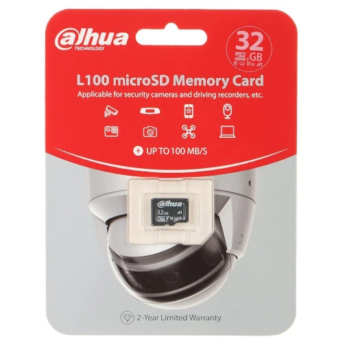 TF-L100-32GB microSD UHS-I, SDHC 32GB карта пам'яті DAHUA