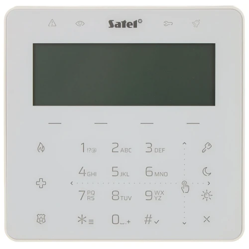 Сенсорна клавіатура ПКП SATEL INT-KSG2R-W