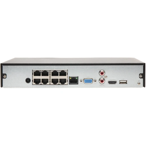 IP NVR4108HS-8P-4KS2/L 8 каналів + 8-портовий POE комутатор DAHUA