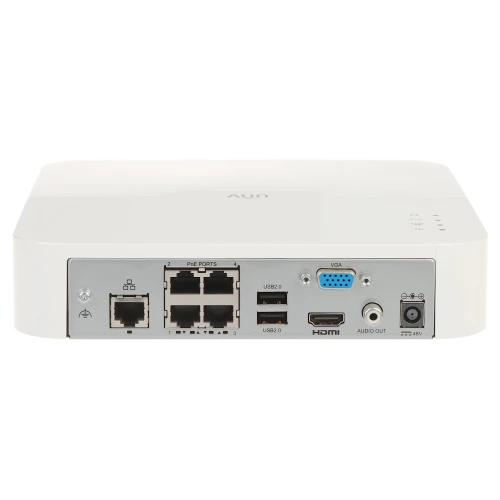 NVR301-04LS3-P4 IP-реєстратор 4 канали, 4 PoE UNIVIEW