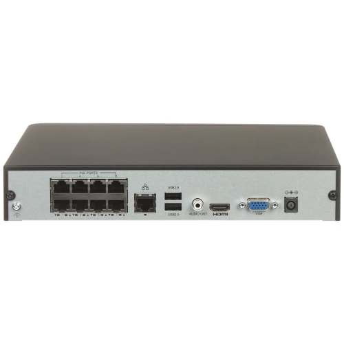 NVR301-08S3-P8 8 каналів, 8 PoE UNIVIEW IP-реєстратор