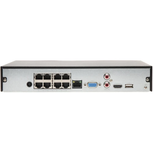 NVR4108HS-8P-EI 8 каналів, 8 PoE WizSense DAHUA IP-реєстратор