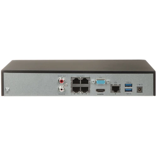 NVR501-04B-P4 IP-реєстратор 4 канали, 4 PoE UNIVIEW