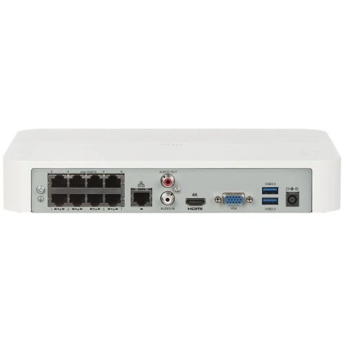 NVR301-08LX-P8 8 каналів, 8 PoE UNIVIEW IP-реєстратор