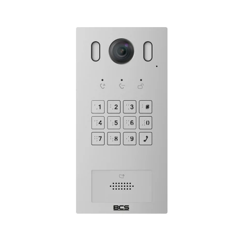 IP відеопанель для вхідних дверей BCS-PAN1601S-S