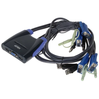Перемикач VGA + USB CS-64US
