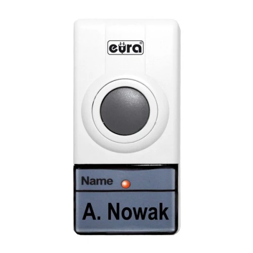 Зовнішня кнопка для дзвінків EURA BELL+ WDA-01A3 біла