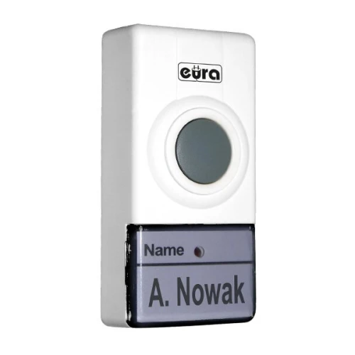 Зовнішня кнопка для дзвінків EURA BELL+ WDA-01A3 біла