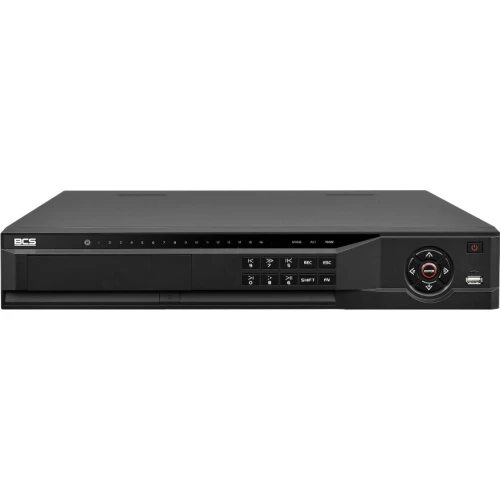  32-канальний 5-системний HDCVI/AHD/TVI/ANALOG/IP рекордер BCS-L-XVR3204-4KE-IV