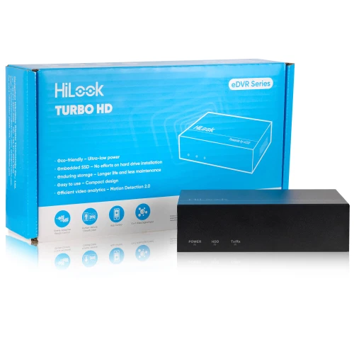 Гібридний цифровий відеореєстратор DVR-8CH-4MP HiLook від Hikvision