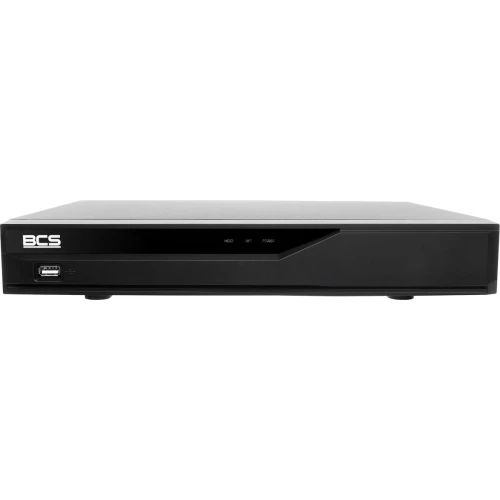 Мережевий відеореєстратор HDCVI/AHD/CVBS/TVI/IP BCS-L-XVR0401-4KE-IV