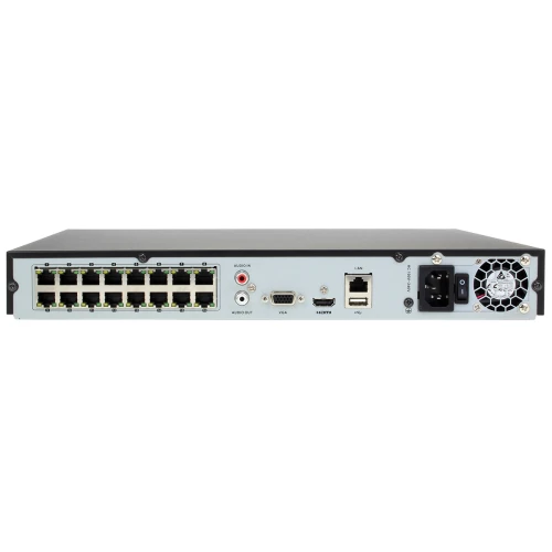 BCS-B-NVR1602-16P BCS Basic IP мережевий цифровий відеореєстратор для моніторингу магазину, офісу