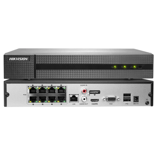 Мережевий IP-реєстратор Hikvision NVR-8CH-POE