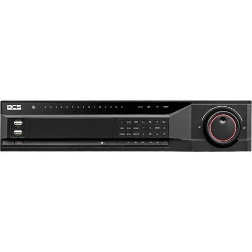 IP 32 канал BCS-L-NVR3208-A-4K 8 дисковий рекордер, 32Mpx, HDMI, 4K, BCS LINE