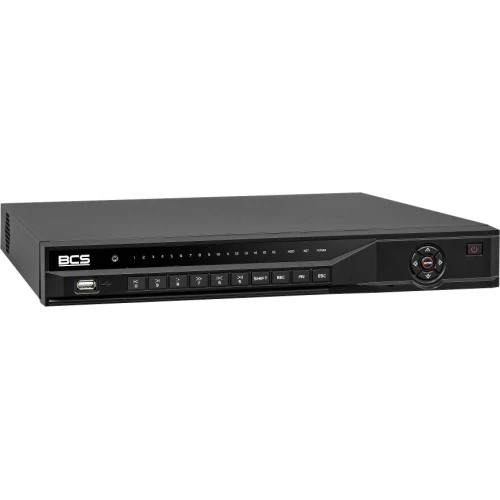 IP 8-канальний відеореєстратор BCS-L-NVR0802-A-4K з роздільною здатністю до 32Mpx