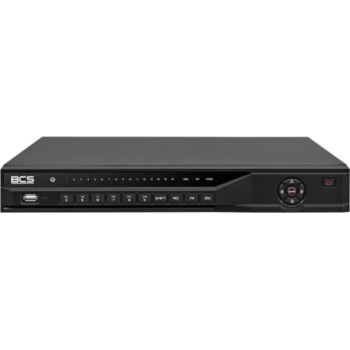 IP-реєстратор BCS-L-NVR3202-A-4K 32-канальний, 2 диска, 32Mpx, HDMI, 4K, BCS LINE