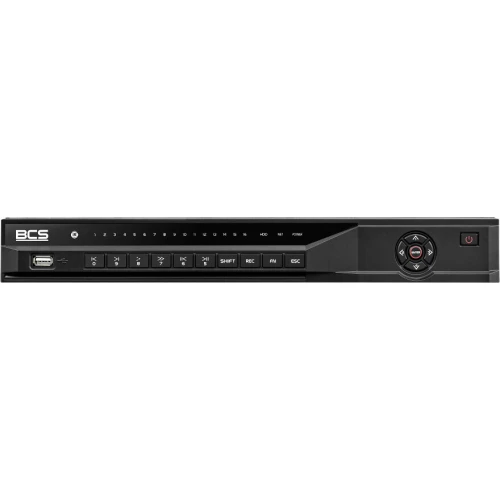 IP-реєстратор BCS-L-NVR3202-A-4K 32-канальний, 2 диска, 32Mpx, HDMI, 4K, BCS LINE