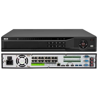 BCS-L-NVR1604-A-4K-16P 16-канальний PoE IP-реєстратор від BCS Line