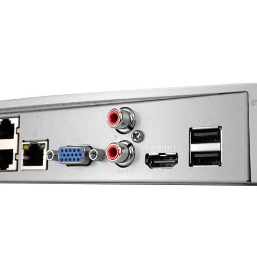 BCS-L-SNVR0801-4KE-8P 8-канальний 8MPx IP-реєстратор від BCS Line