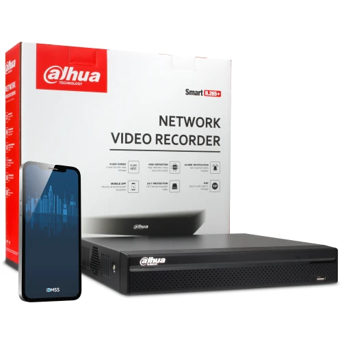 Комплект IP-відеоспостереження DAHUA 4 камери IPC-HFW1431T-ZS-2812-S4, відеореєстратор NVR4104HS-4KS2/L