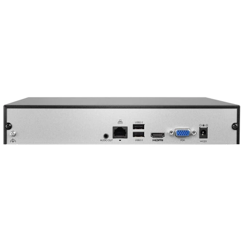 Мережевий 10-канальний відеореєстратор BCS-B-NVR1001(2.0) до 8MPx