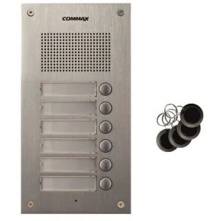 Домофонна станція Commax DR-6UM/RFID зі зчитувачем RFID