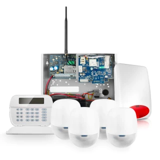 Система сигналізації DSC GTX2 4x Датчик, LCD, Мобільний додаток, Повідомлення