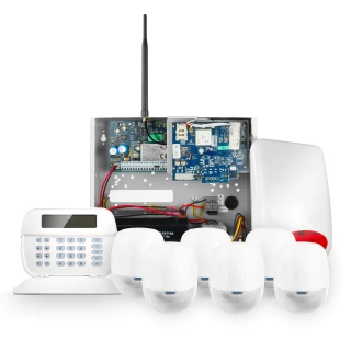 Система сигналізації DSC GTX2 6x Датчик, Панель LCD, Мобільний додаток