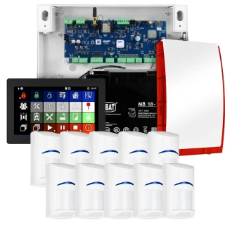 Система сигналізації Ropam NeoLTE-IP-64, 10x датчик BOSCH, TPR-7B, GSM, Wi-Fi