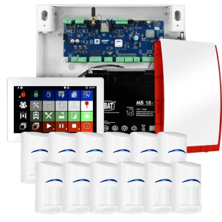 Система сигналізації Ropam NeoLTE-IP-64, 12x датчик BOSCH, TPR-7W, GSM, Wi-Fi