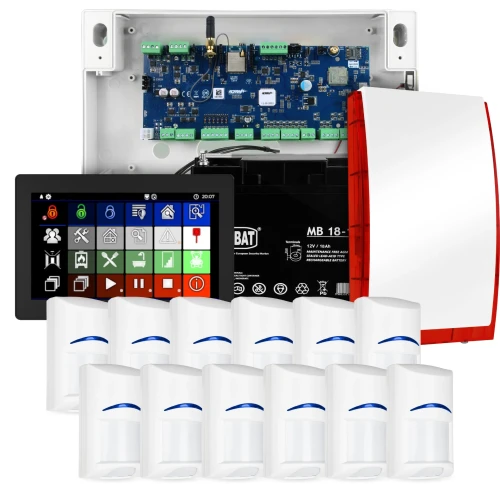 Система сигналізації Ropam NeoLTE-IP-64, 12x датчик BOSCH, TPR-7B, GSM, Wi-Fi