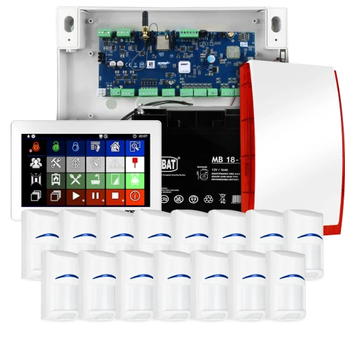 Система сигналізації Ropam NeoLTE-IP-64, 15x датчик BOSCH, TPR-7W, GSM, Wi-Fi