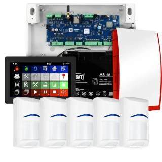 Система сигналізації Ropam NeoLTE-IP-64, 5x датчик BOSCH, TPR-7B, GSM, Wi-Fi