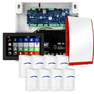 Система сигналізації Ropam NeoLTE-IP-64, 8x датчик BOSCH, TPR-7B, GSM, Wi-Fi