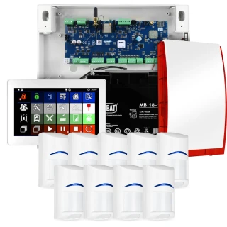 Система сигналізації Ropam NeoLTE-IP-64, 9x датчик BOSCH, TPR-7W, GSM, Wi-Fi