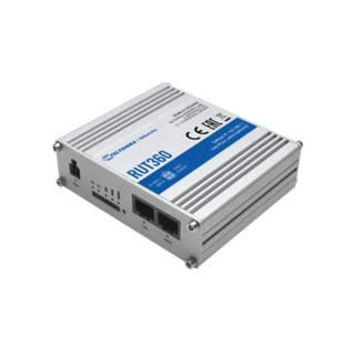 Teltonika RUT360 | Промисловий LTE-маршрутизатор | Cat.6, 1x LAN, 1x WAN 100 Мбіт/с WiFi 2.4GHz, RUT360 000000