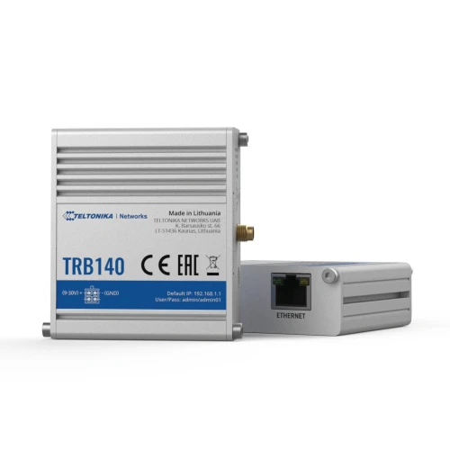 Teltonika TRB140 | Промисловий маршрутизатор, IoT LTE шлюз | Cat 4, LTE шлюз