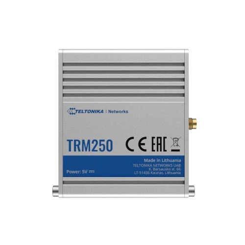 Teltonika TRM250 | Промисловий модем | 4G/LTE (Cat M1), NB-IoT, 3G, 2G, mini SIM, IP30
