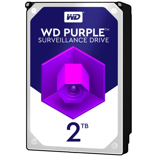 Жорсткий диск для відеоспостереження WD Purple 2 ТБ