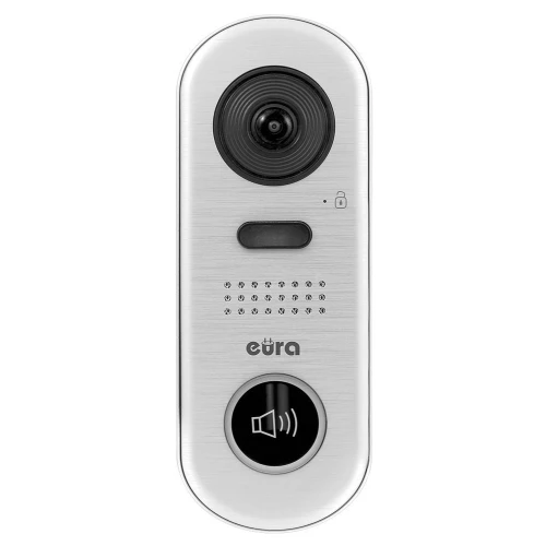 Відеодомофон EURA VDP-62A5 WHITE "2EASY" - односімейна, LCD 4.3", біла, накладна