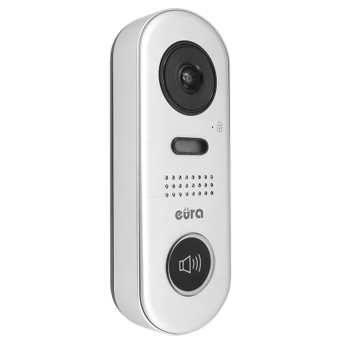 Відеодомофон EURA VDP-62A5 WHITE "2EASY" - односімейна, LCD 4.3", біла, накладна