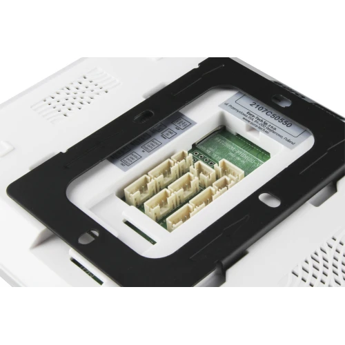 Монітор EURA VDA-02C5 - білий, 7'' LCD, FHD, підтримка 2 входів