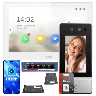 Відеодомофон HiLook by Hikvision IP-VIS-ULTRA