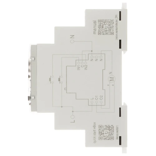 Інтелектуальний контролер ролет SHUTTERBOX-DIN/BLEBOX Wi-Fi, 230V AC