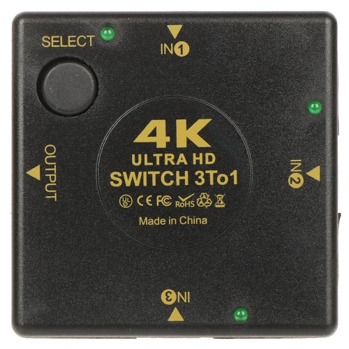 Перемикач HDMI-SW-3/1-V1.4B