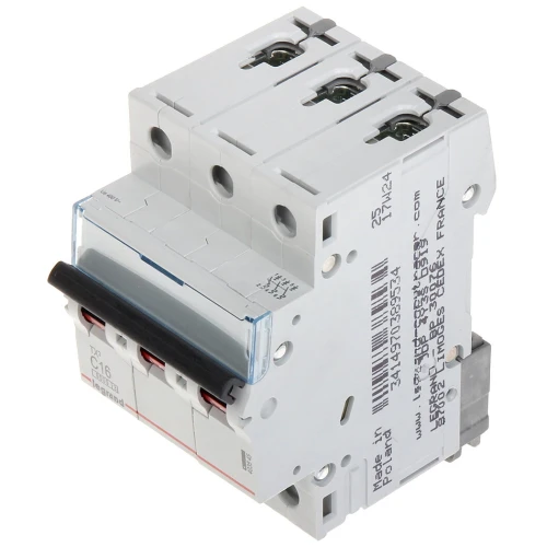 LE-403545 трифазний автоматичний вимикач 16А ТИП C LEGRAND